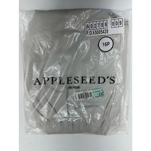 Appleseeds Womens Pants Size 16 Petite Stone Elastic Waist Pull On - Picture 11 of 12